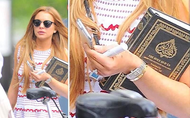 Lindsay Lohan convertie à l'Islam ? – femmesdumaroc
