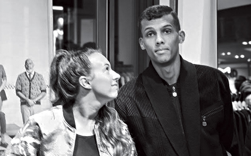 Stromae фото с женой