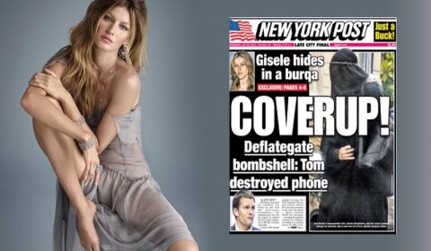 Gisele Bündchen en burqa