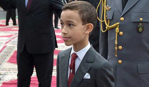 Moulay Hassan à l'imax pour voir Jurassic World