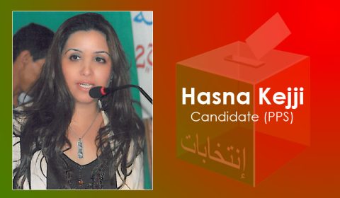 Femmes et candidates : Hasna Kejji