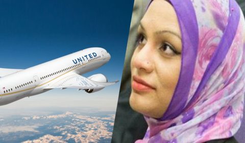 United Airlines refuse de servir une canette de Soda à une musulmane