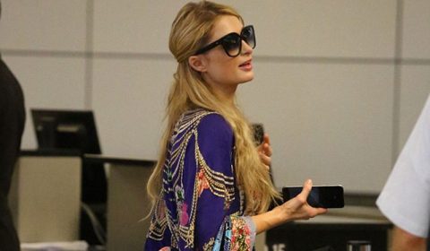 Paris Hilton en Caftan 3