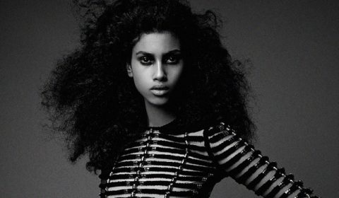 Le top model Imaan Hammam en une de Vogue au Maroc et en famille