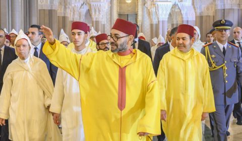 Le-Roi-Mohammed-VI-commemore-Laylat-Al-Qadr-benie-a-la-Mosquee-Hassan-II