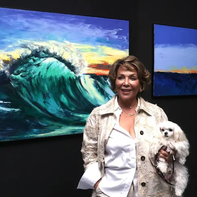 Hind Lahrichi,artiste peintre
