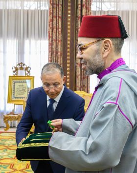 Le roi mohammed VI Nawal Sfendla